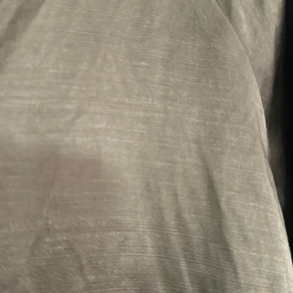 Zara Lightweight Satin Olive Green Bomber Jacket Sz Small - Picture 11 of 15